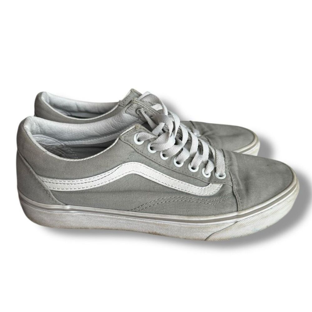 Vans Old Skool Gray Unisex Sneakers Size W7.5/M9